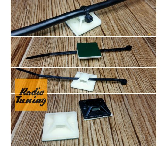 Площадка для фиксации кабеля к кузову 20 х 20 